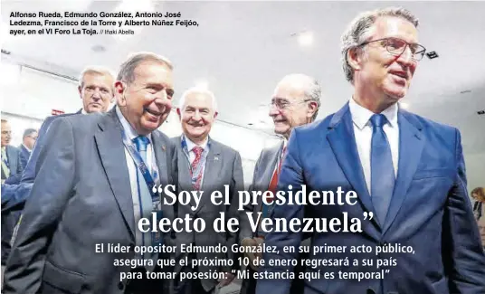 “SOY EL PRESIDENTE ELECTO DE VENEZUELA”