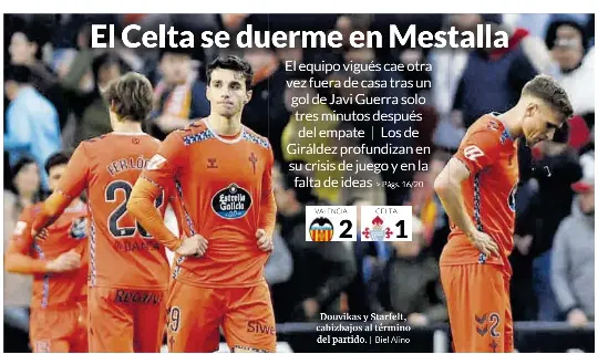 EL CELTA SE DUERME EN MESTALLA