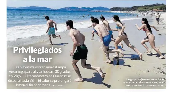 PRIVILEGIADOS A LA MAR