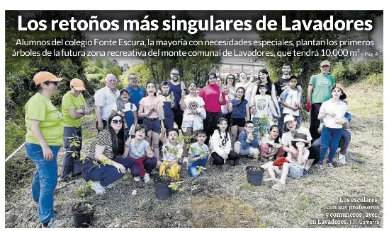 LOS RETOÑOS MÁS SINGULARES DE LAVADORES
