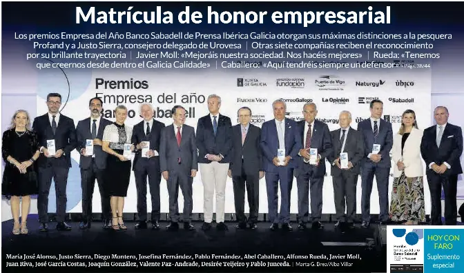 MATRÍCULA DE HONOR EMPRESARIAL