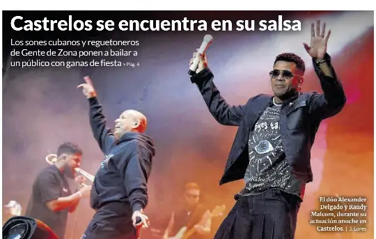 CASTRELOS SE ENCUENTRA EN SU SALSA