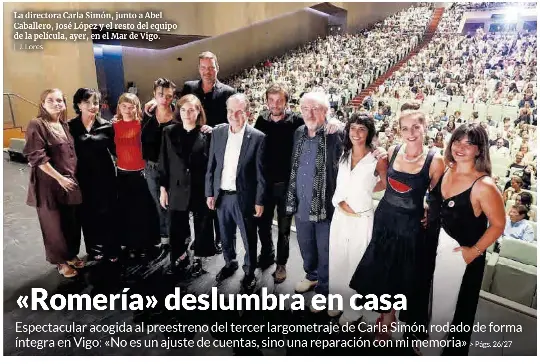 « ROMERÍA » DESLUMBRA EN CASA