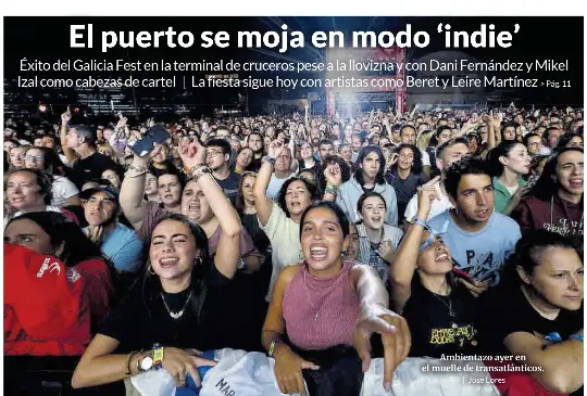EL PUERTO SE MOJA EN MODO ‘ INDIE’