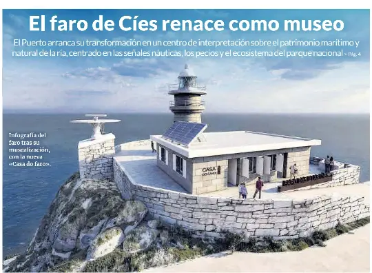 EL FARO DE CÍES RENACE COMO MUSEO