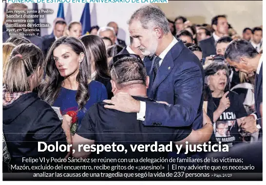 DOLOR, RESPETO, VERDAD Y JUSTICIA