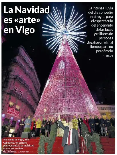 LA NAVIDAD ES « ARTE » EN VIGO