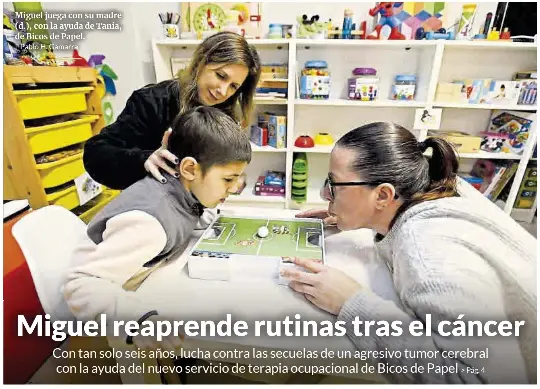 MIGUEL REAPRENDE RUTINAS TRAS EL CÁNCER