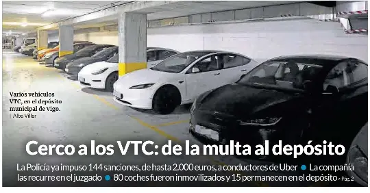 CERCO A LOS VTC: DE LA MULTA AL DEPÓSITO