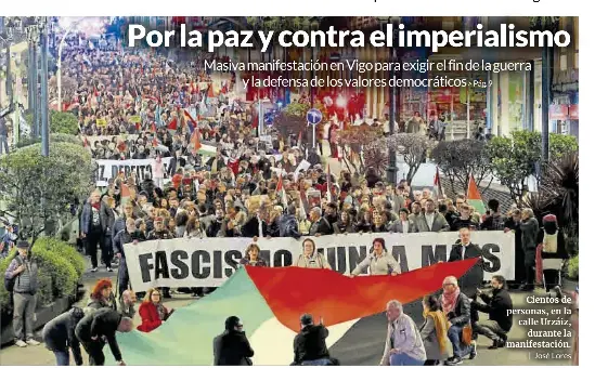 POR LA PAZ Y CONTRA EL IMPERIALISMO