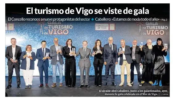 EL TURISMO DE VIGO SE VISTE DE GALA