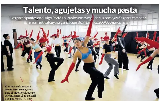 TALENTO, AGUJETAS Y MUCHA PASTA