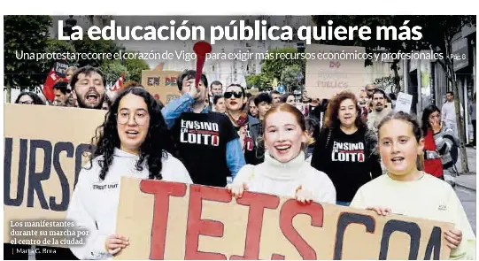 LA EDUCACIÓN PÚBLICA QUIERE MÁS