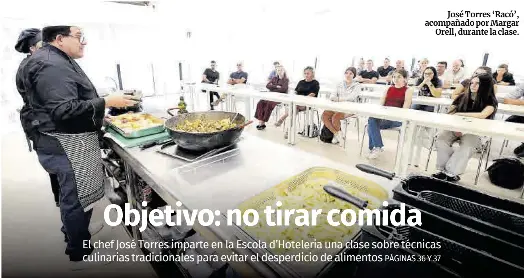 OBJETIVO: NO TIRAR COMIDA