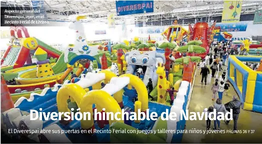 DIVERSIÓN HINCHABLE DE NAVIDAD