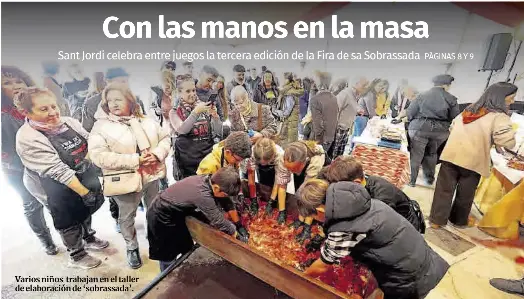 CON LAS MANOS EN LA MASA