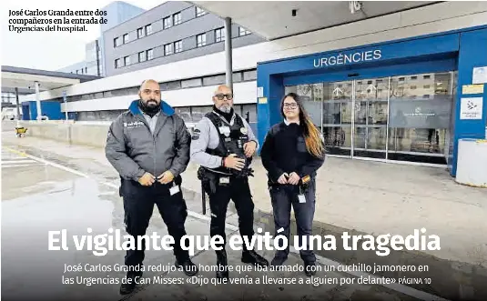 EL VIGILANTE QUE EVITÓ UNA TRAGEDIA