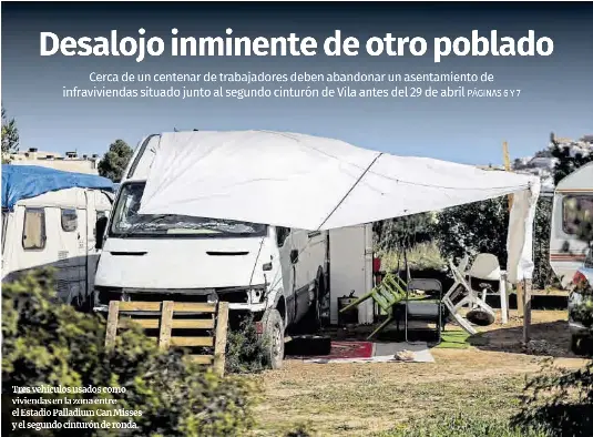 DESALOJO INMINENTE DE OTRO POBLADO