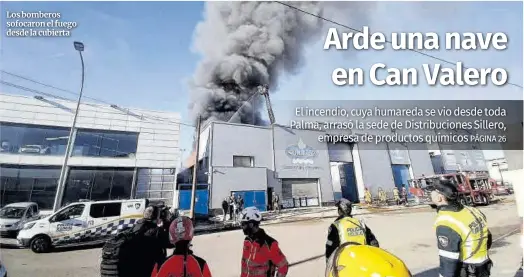 ARDE UNA NAVE EN CAN VALERO