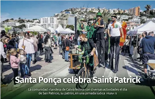 SANTA PONÇA CELEBRA SAINT PATRICK