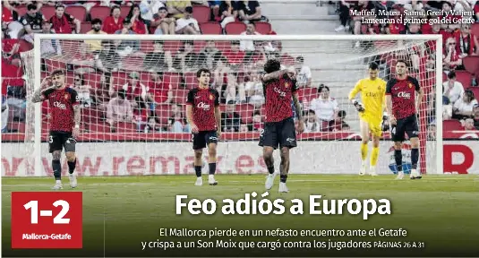 FEO ADIÓS A EUROPA