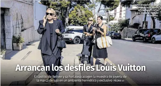 ARRANCAN LOS DESFILES LOUIS VUITTON