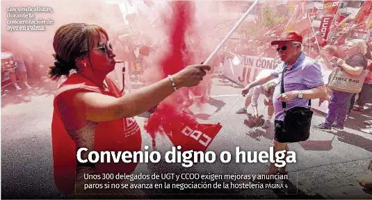 CONVENIO DIGNO O HUELGA