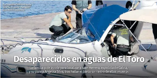 DESAPARECIDOS EN AGUAS DE EL TORO