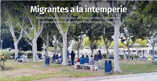 MIGRANTES A LA INTEMPERIE