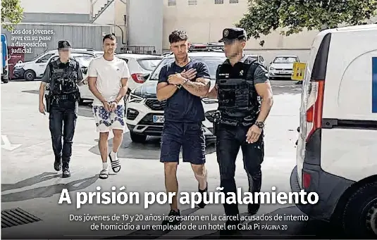 A PRISIÓN POR APUÑALAMIENTO
