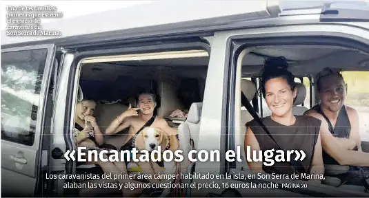 «ENCANTADOS CON EL LUGAR»