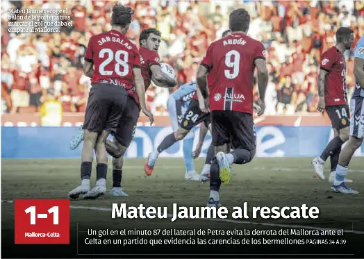 MATEU JAUME AL RESCATE