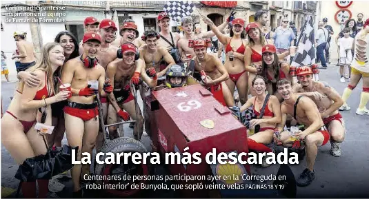 LA CARRERA MÁS DESCARADA