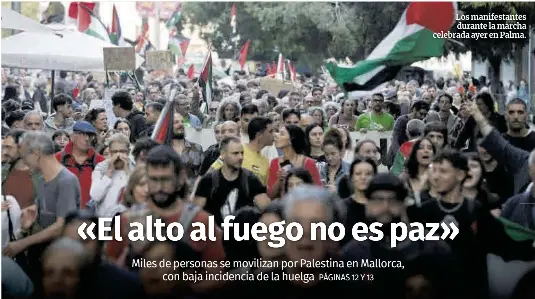 «EL ALTO AL FUEGO NO ES PAZ»