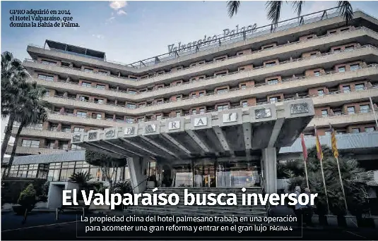 EL VALPARAÍSO BUSCA INVERSOR