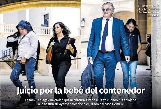 JUICIO POR LA BEBÉ DEL CONTENEDOR