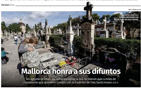MALLORCA HONRA A SUS DIFUNTOS