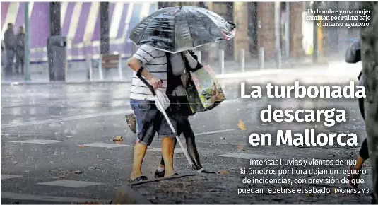 LA TURBONADA DESCARGA EN MALLORCA