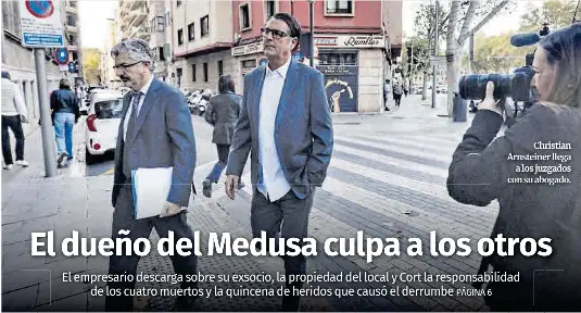 EL DUEÑO DEL MEDUSA CULPA A LOS OTROS