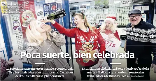 POCA SUERTE, BIEN CELEBRADA