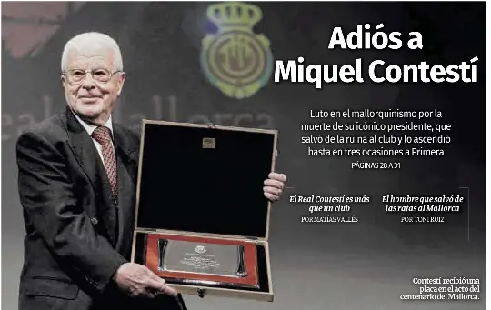 ADIÓS A MIQUEL CONTESTÍ