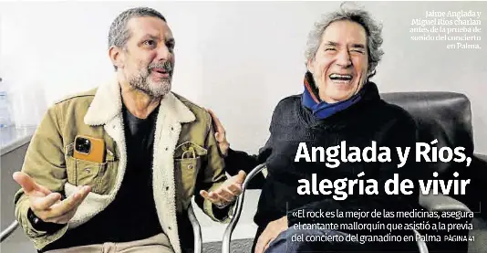 ANGLADA Y RÍOS, ALEGRÍA DE VIVIR