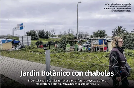 JARDÍN BOTÁNICO CON CHABOLAS