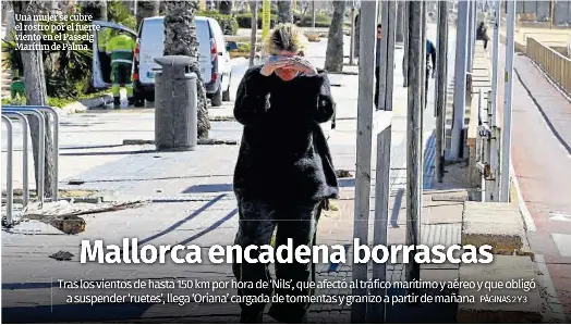 MALLORCA ENCADENA BORRASCAS