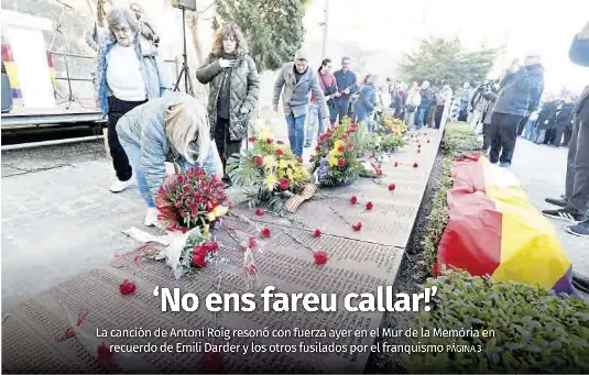 ‘NO ENS FAREU CALLAR!’
