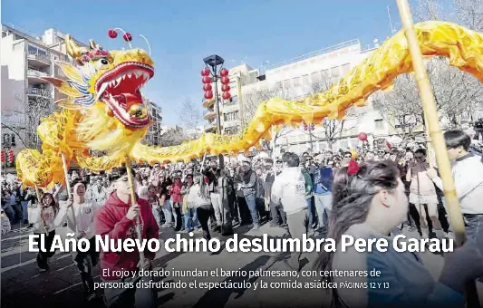 EL AÑO NUEVO CHINO DESLUMBRA PERE GARAU