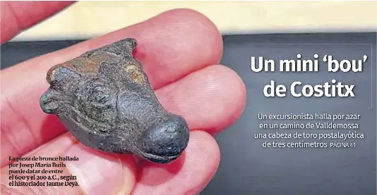 UN MINI ‘BOU’ DE COSTITX