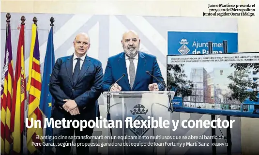 UN METROPOLITAN FLEXIBLE Y CONECTOR