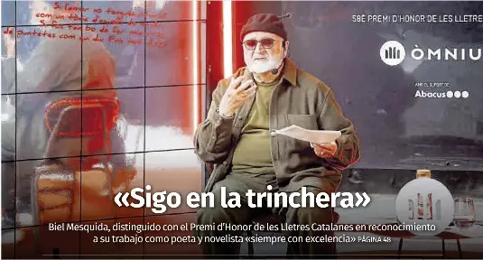 «SIGO EN LA TRINCHERA»