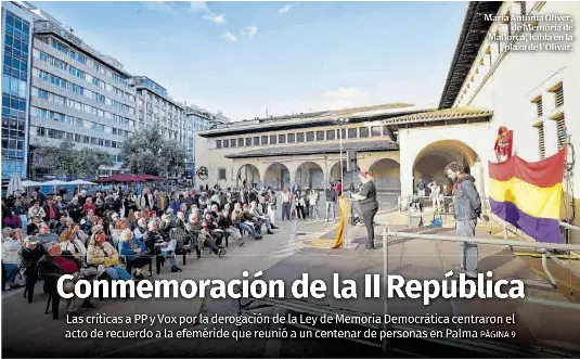 CONMEMORACIÓN DE LA II REPÚBLICA
